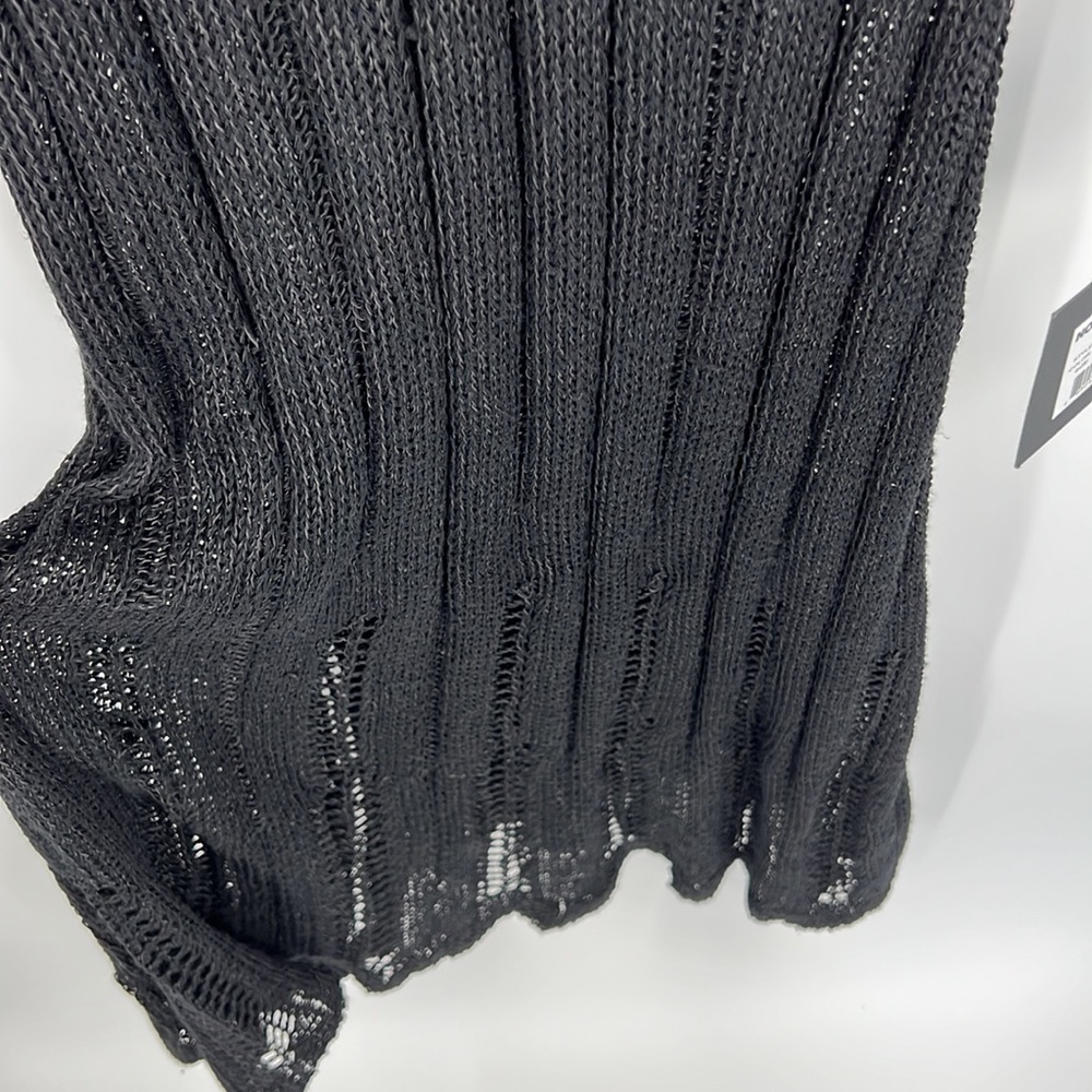 Norma Kamali Black Sheer Maxi Dress - Picture 10 of 11